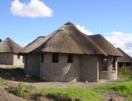 Eastern Cape Thatching Project - the main house