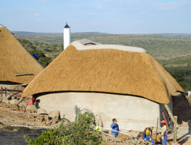 Thatched lodge, eastern cape thatching company