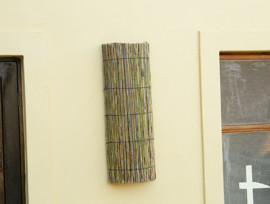 Rustic thatch finishes at Mvezo thatching project